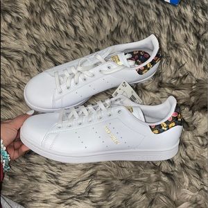 Floral Stan Smiths, Women’s Size 10, Brand New With Box